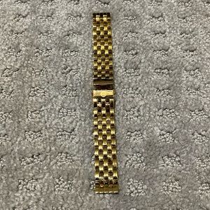 Michele Gold Watch Band - Strap Width 16mm